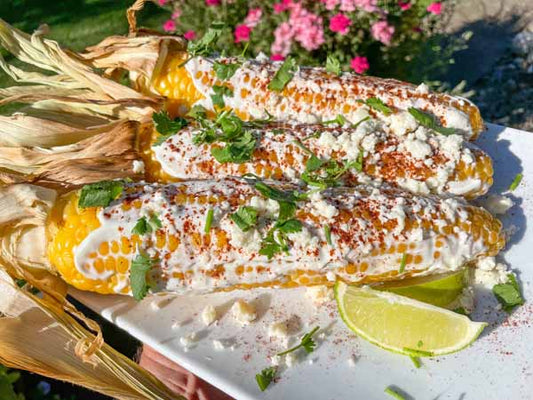 Smoked Mexican Corn on the Cob