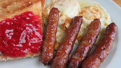 Apple Smoked Breakfast Sausage Links