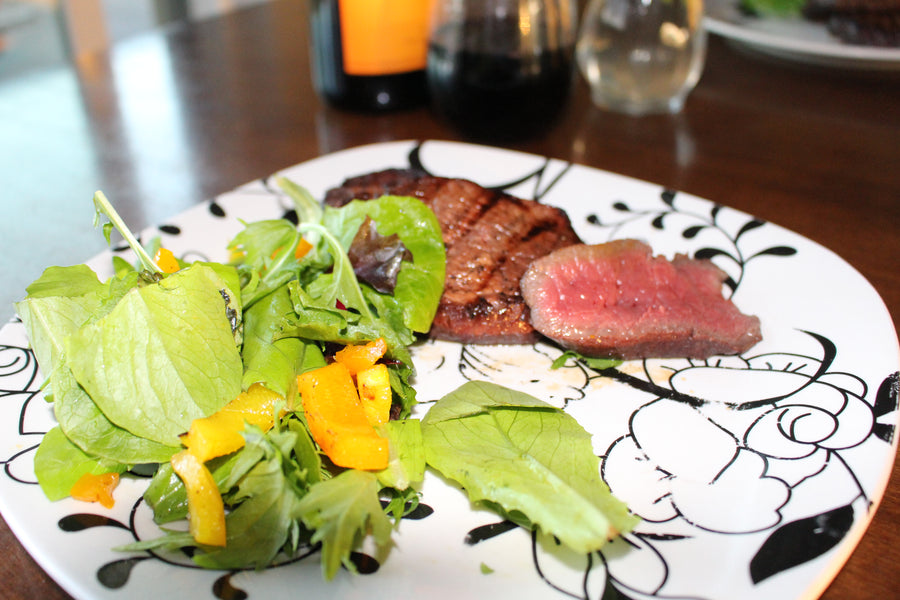 Cold Smoked Elk Steaks