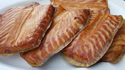 Flash Cured Smoked Tuna Bellies