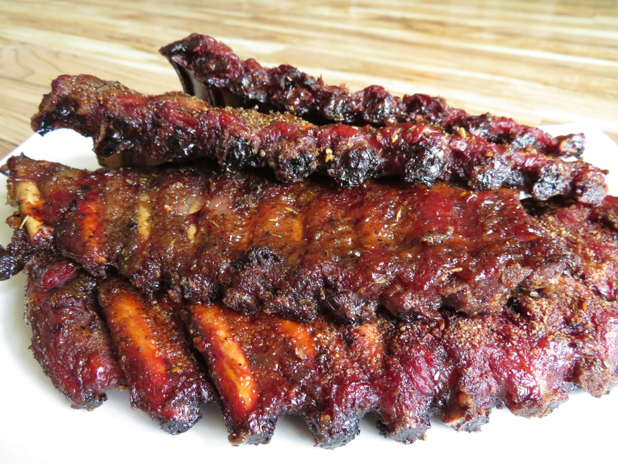 Smoked Wild Boar Ribs